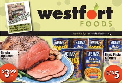 Westfort Foods Flyer September 6 to 12