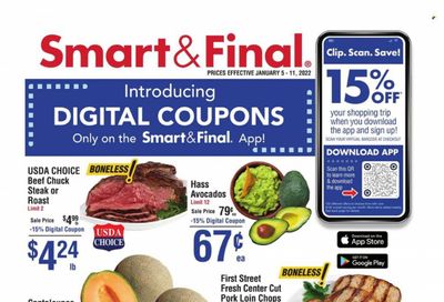 Smart & Final (AZ, CA) Weekly Ad Flyer January 5 to January 12