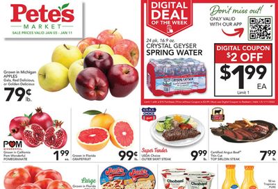 Pete's Fresh Market (IL) Weekly Ad Flyer January 5 to January 12