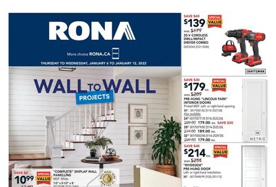 Rona (West) Flyer January 6 to 12