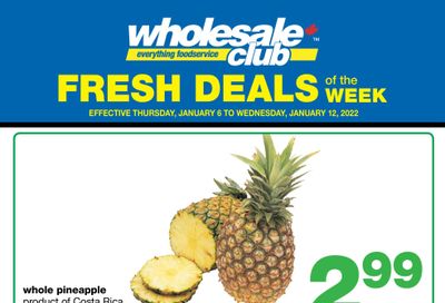 Wholesale Club (West) Fresh Deals of the Week Flyer January 6 to 12