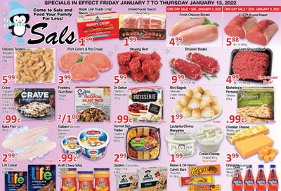 Sal's Grocery Flyer January 7 to 13