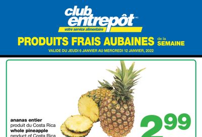 Wholesale Club (QC) Fresh Deals of the Week Flyer January 6 to 12