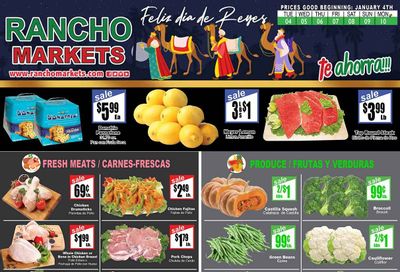 Rancho Markets (UT) Weekly Ad Flyer January 5 to January 12