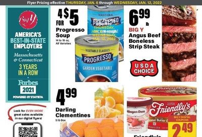 Big Y (MA) Weekly Ad Flyer January 5 to January 12