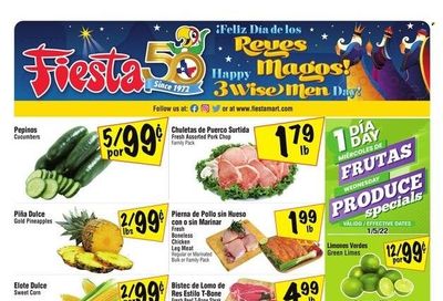 Fiesta Mart (TX) Weekly Ad Flyer January 5 to January 12