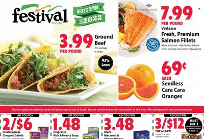 Festival Foods (WI) Weekly Ad Flyer January 5 to January 12