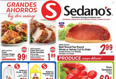 Sedano's (FL) Weekly Ad Flyer January 5 to January 12