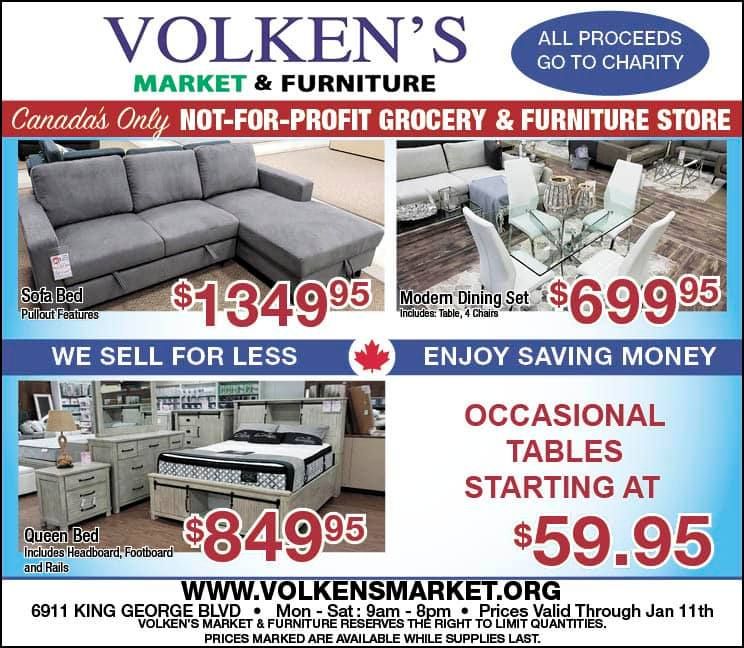 Volken's Market & Furniture Flyer January 5 to 11