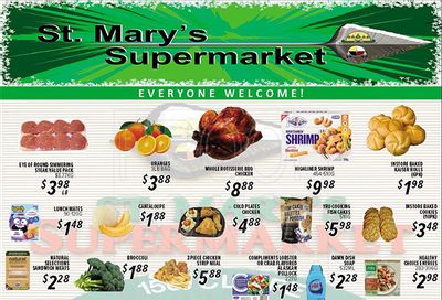 St. Mary's Supermarket Flyer January 5 to 11