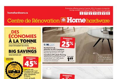 Home Hardware Building Centre (QC) Flyer January 6 to 12