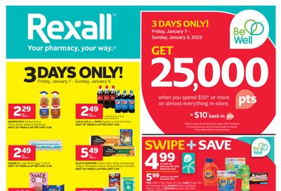 Rexall (West) Flyer January 7 to 20