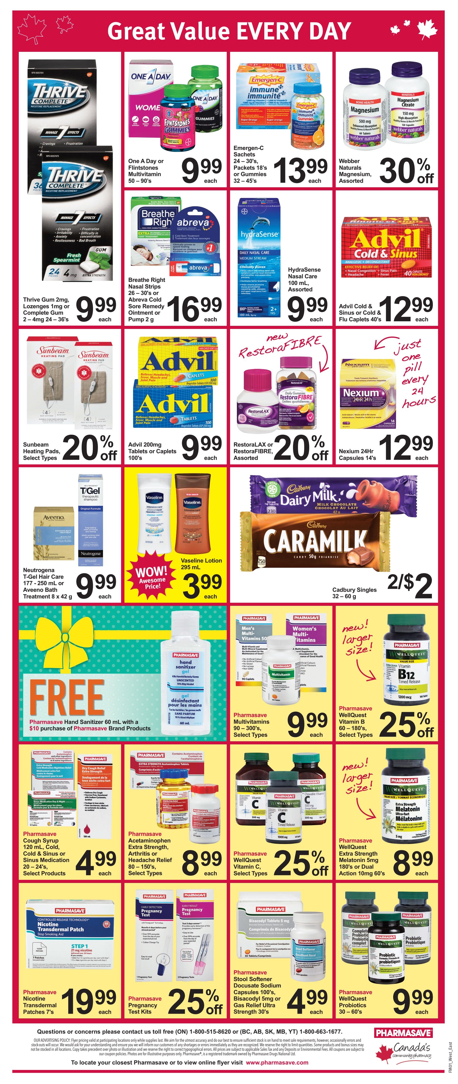 Pharmasave (ON) Flyer January 7 to 20
