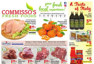 Commisso's Fresh Foods Flyer January 7 to 13