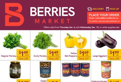 Berries Market Flyer January 6 to 12