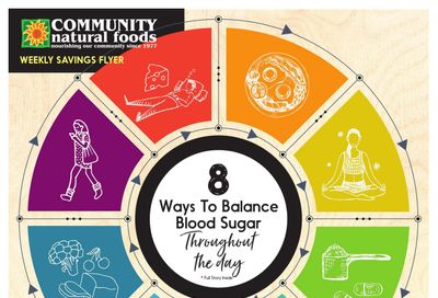 Community Natural Foods Flyer January 6 to 12