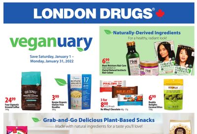 London Drugs Veganuary Flyer January 1 to 31