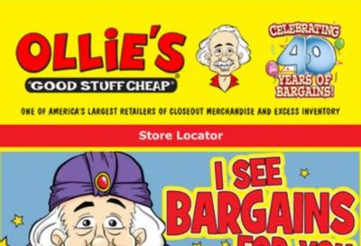 Ollie's Bargain Outlet Weekly Ad Flyer January 6 to January 13