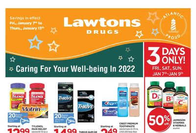 Lawtons Drugs Flyer January 7 to 13