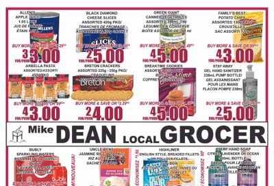 Mike Dean Local Grocer Flyer January 7 to 13