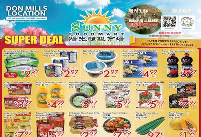 Sunny Foodmart (Don Mills) Flyer January 7 to 13