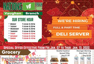 Nations Fresh Foods (Vaughan) Flyer January 7 to 13