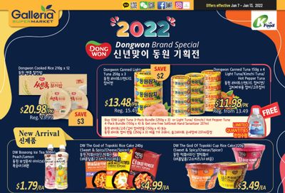 Galleria Supermarket Flyer January 7 to 13