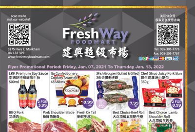 FreshWay Foodmart Flyer January 7 to 13