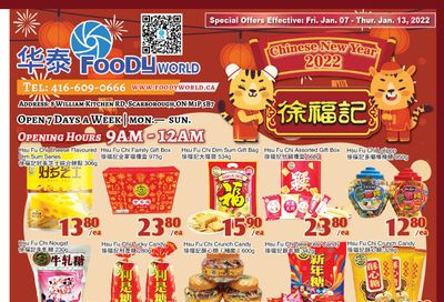 Foody World Flyer January 7 to 13