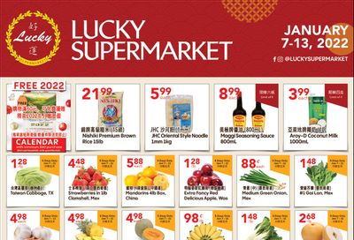 Lucky Supermarket (Calgary) Flyer January 7 to 13