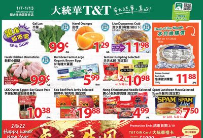 T&T Supermarket (GTA) Flyer January 7 to 13