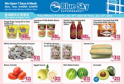 Blue Sky Supermarket (North York) Flyer January 7 to 13