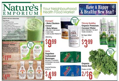Nature's Emporium Flyer January 7 to 20