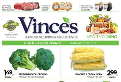 Vince's Market Flyer January 7 to 20