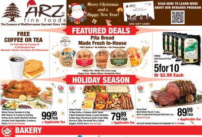 Arz Fine Foods Flyer January 7 to 13