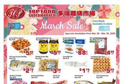 Top Food Supermarket Flyer March 20 to 26