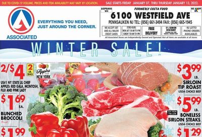 Associated Supermarkets (NY) Weekly Ad Flyer January 7 to January 14