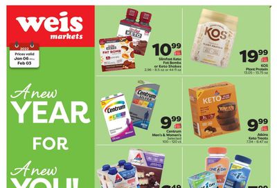 Weis (MD, NY, PA) Weekly Ad Flyer January 7 to January 14