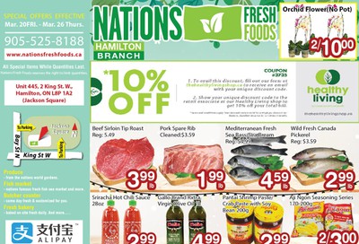 Nations Fresh Foods (Hamilton) Flyer March 20 to 26