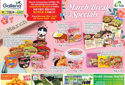 Galleria Supermarket Flyer March 20 to 26