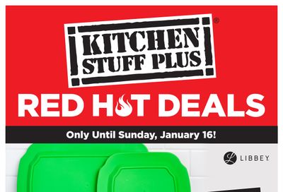 Kitchen Stuff Plus Red Hot Deals Flyer January 10 to 16