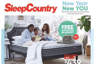 Sleep Country Flyer January 10 to 16