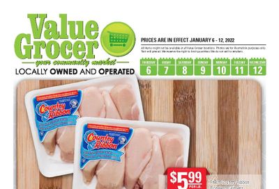 Value Grocer Flyer January 6 to 12