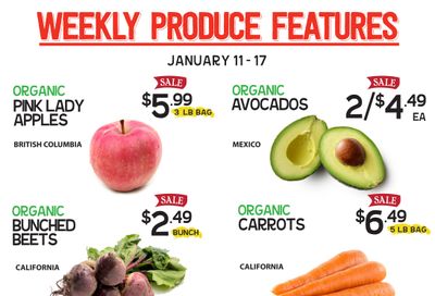 Pomme Natural Market Flyer January 11 to 17