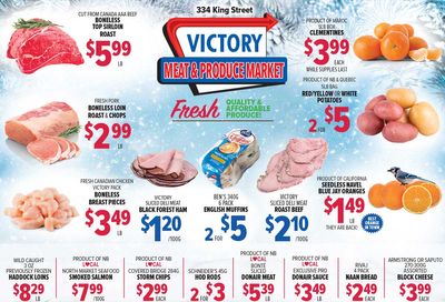 Victory Meat Market Flyer January 11 to 15