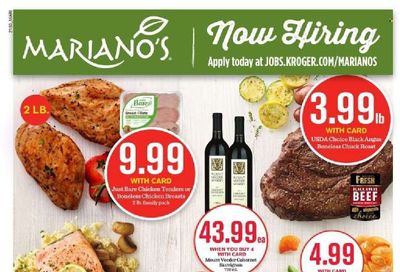 Mariano’s (IL) Weekly Ad Flyer January 12 to January 19