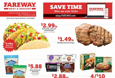 Fareway (IA) Weekly Ad Flyer January 12 to January 19