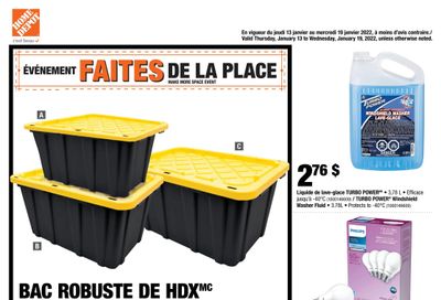 Home Depot (QC) Flyer January 13 to 19