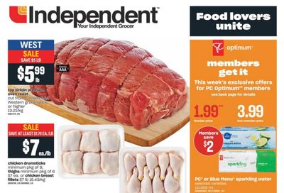 Independent Grocer (West) Flyer January 13 to 19