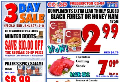 Fredericton Co-op Flyer January 13 to 19